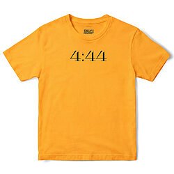 4:44 Angel Number T-Shirt in Gold