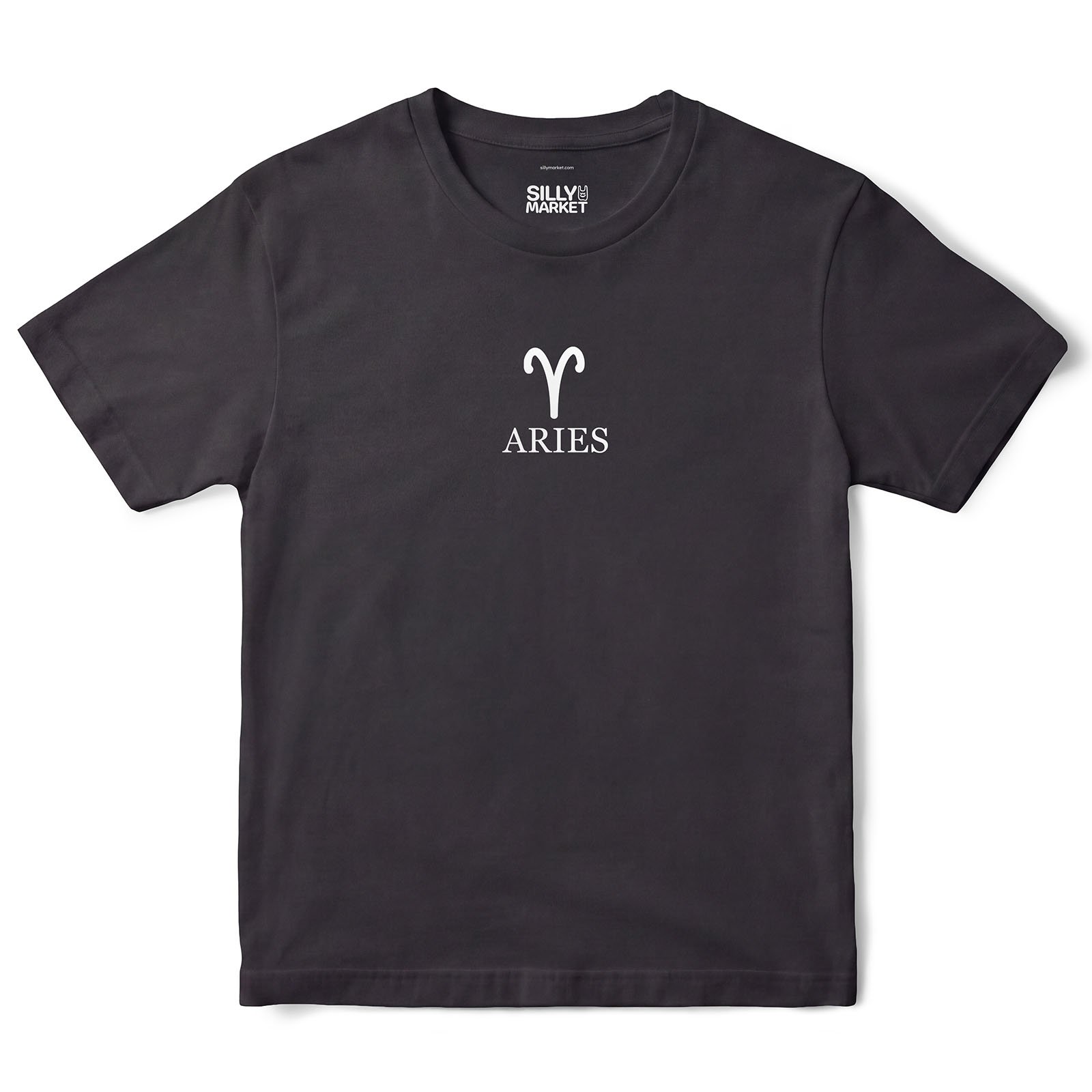 Aries Zodiac T-Shirt in Black