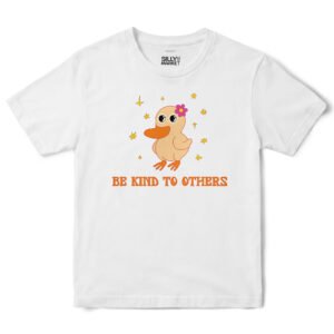 Be Kind To Others Duck T-Shirt in White