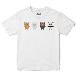 Bear Friends T-Shirt in White