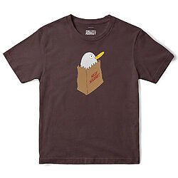 Bird In The Bag T-Shirt in Dark Chocolate