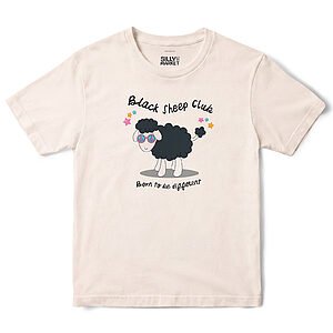 Black Sheep Club T-Shirt in Natural