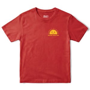 Brand New Day Sun T-Shirt in Red