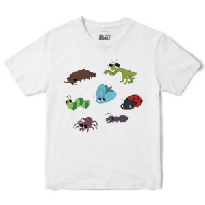 Bug Collection T-Shirt in White
