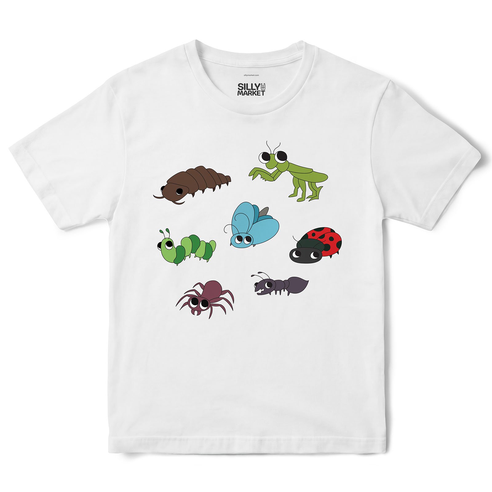 Bug Collection T-Shirt in White