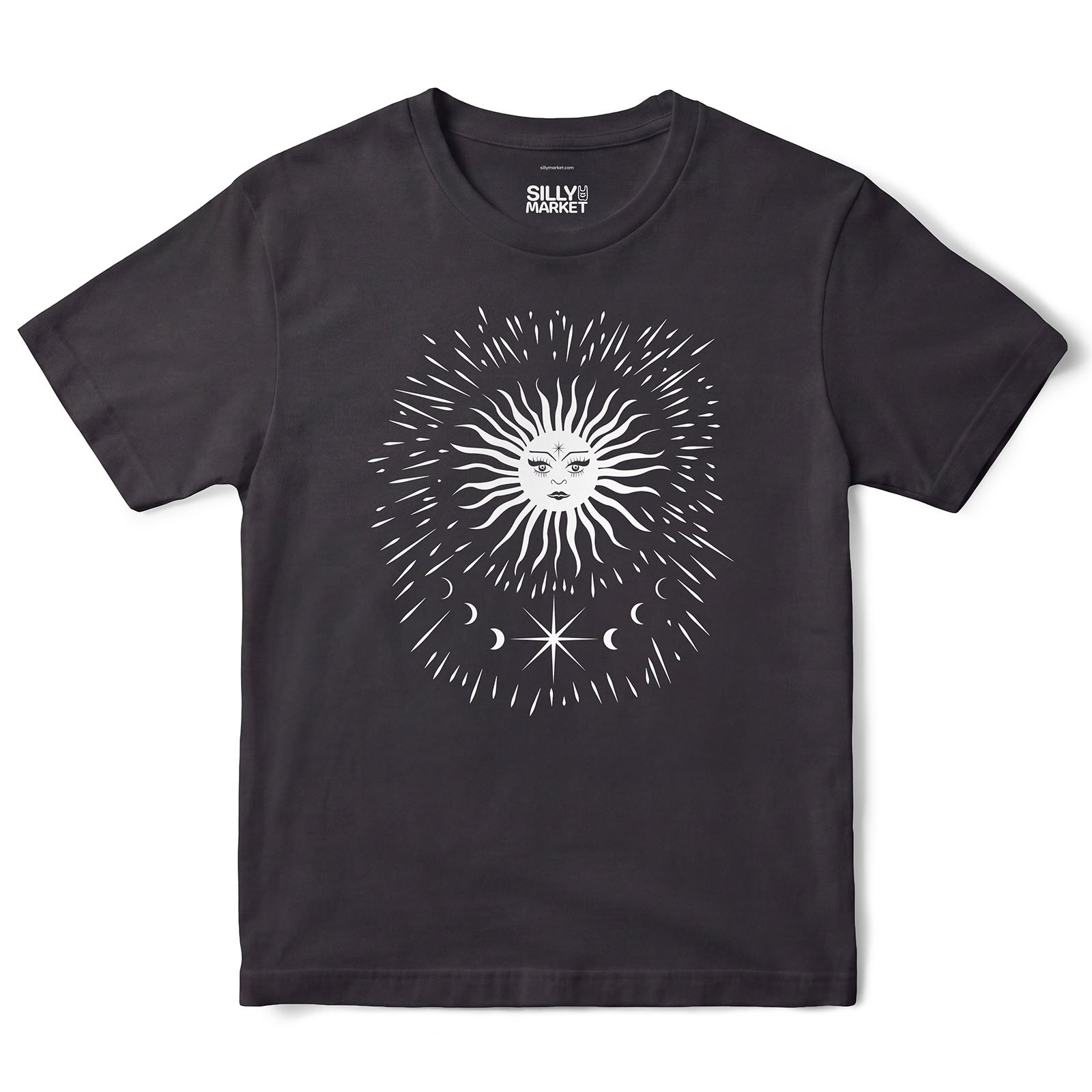 Celestial Sun T-Shirt in Black