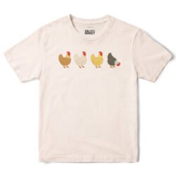 Chicken Line T-Shirt in Natural