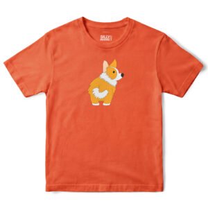 Corgi T-Shirt in Orange