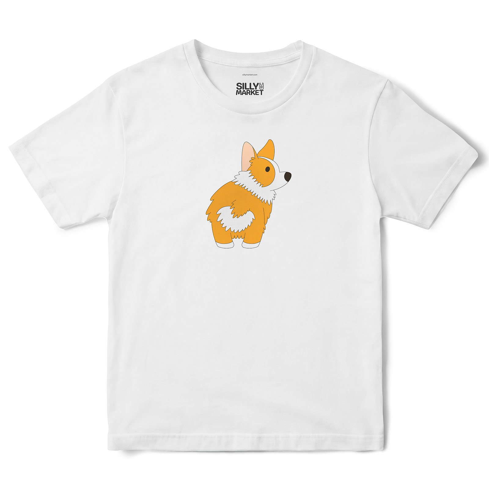 Corgi T-Shirt in White