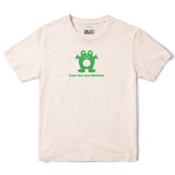 Cute But Overthinker Frog T-Shirt in Natural