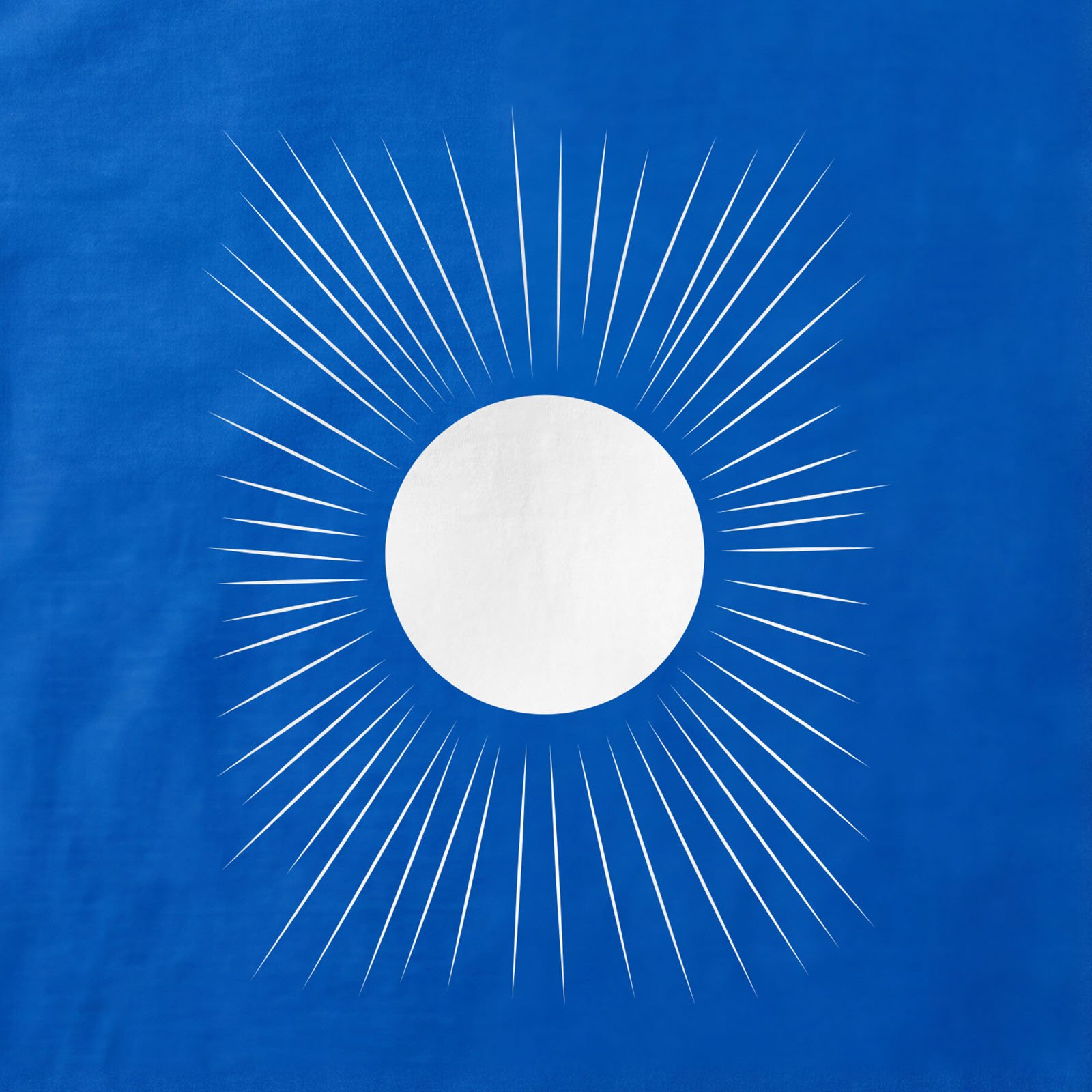 Ethereal Sphere T-Shirt print detail in Royal