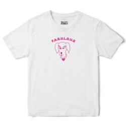 Fabulous Dog T-Shirt in White