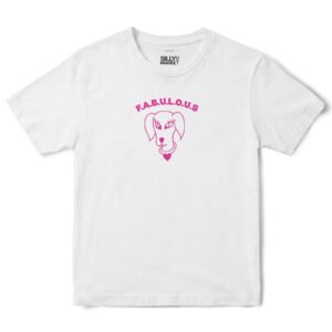 Fabulous Dog T-Shirt in White
