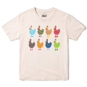 Fashion Chickens T-Shirt in Natural