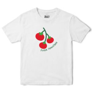 Fresh Tomatoes T-Shirt in White