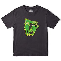 Frog Rave T-Shirt in Black