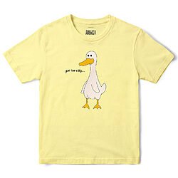 Got Too Silly Goose T-Shirt in Cornsilk