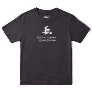 Handmade Spells Locally Sourced T-Shirt in Black