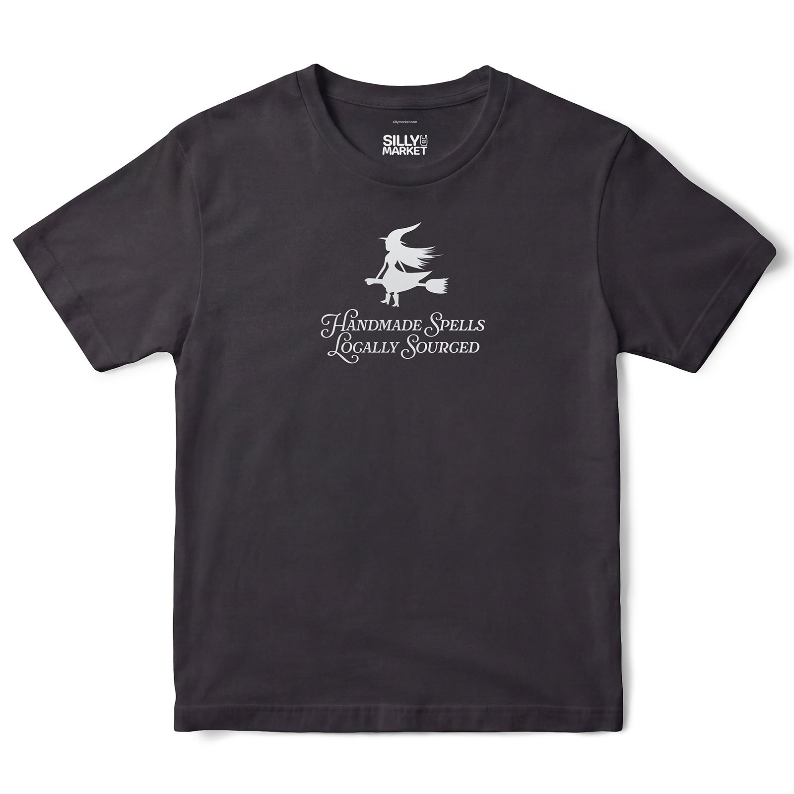 Handmade Spells Locally Sourced T-Shirt in Black