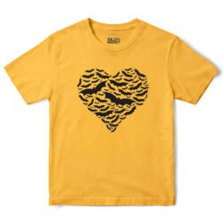 Heart Of Bats T-Shirt in Daisy