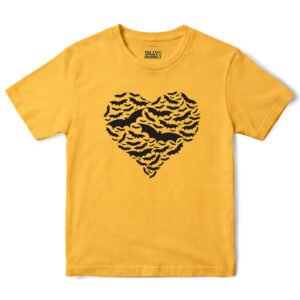 Heart Of Bats T-Shirt in Daisy