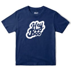 Hey Boo T-Shirt in Navy