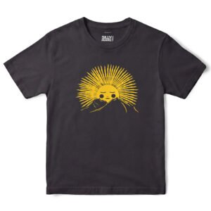 Hippie Sun T-Shirt in Black
