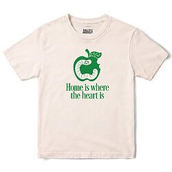Home Is Where The Heart Is T-Shirt in Natural