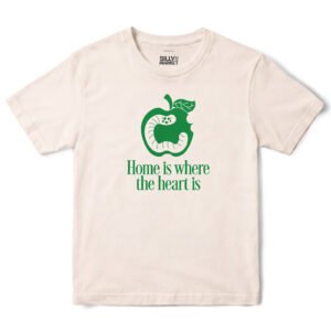 Home Is Where The Heart Is T-Shirt in Natural