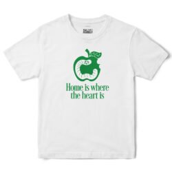 Home Is Where The Heart Is T-Shirt in White