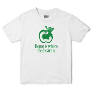 Home Is Where The Heart Is T-Shirt in White