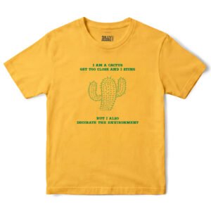I Am A Cactus T-Shirt in Daisy