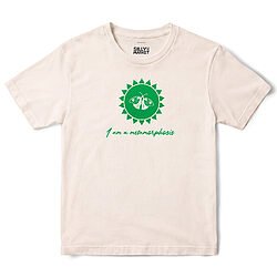 I Am A Metamorphosis Butterfly T-Shirt in Natural
