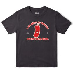 I Am About To Explode Dynamite T-Shirt in Black