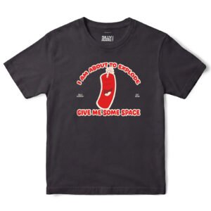 I Am About To Explode Dynamite T-Shirt in Black