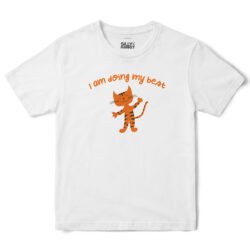 I Am Doing My Best Tiger T-Shirt in White