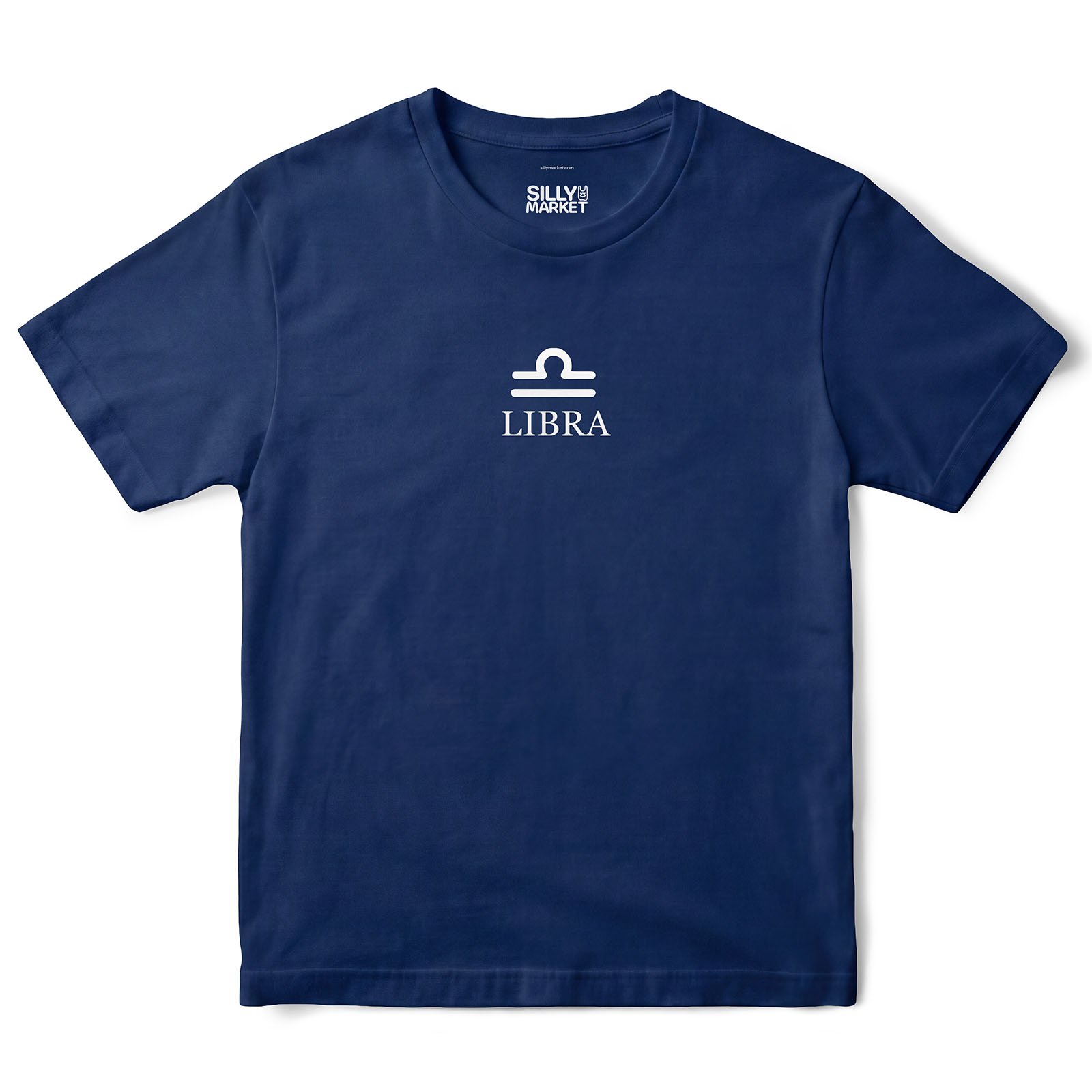 Libra Zodiac T-Shirt in Navy