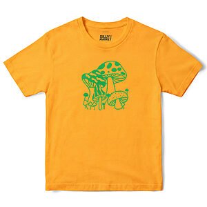 Mushroom Farm T-Shirt in Gold