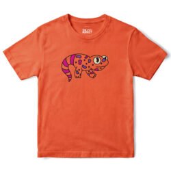 Orange Lizard T-Shirt in Orange