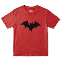 Scary Bat T-Shirt in Red