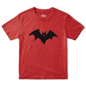 Scary Bat T-Shirt in Red