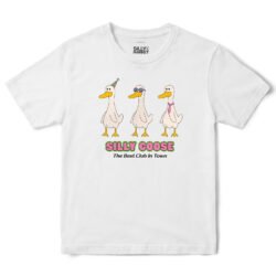 Silly Goose Club T-Shirt in White