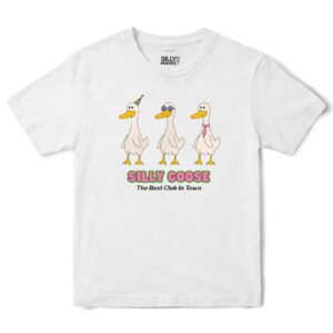 Silly Goose Club T-Shirt in White