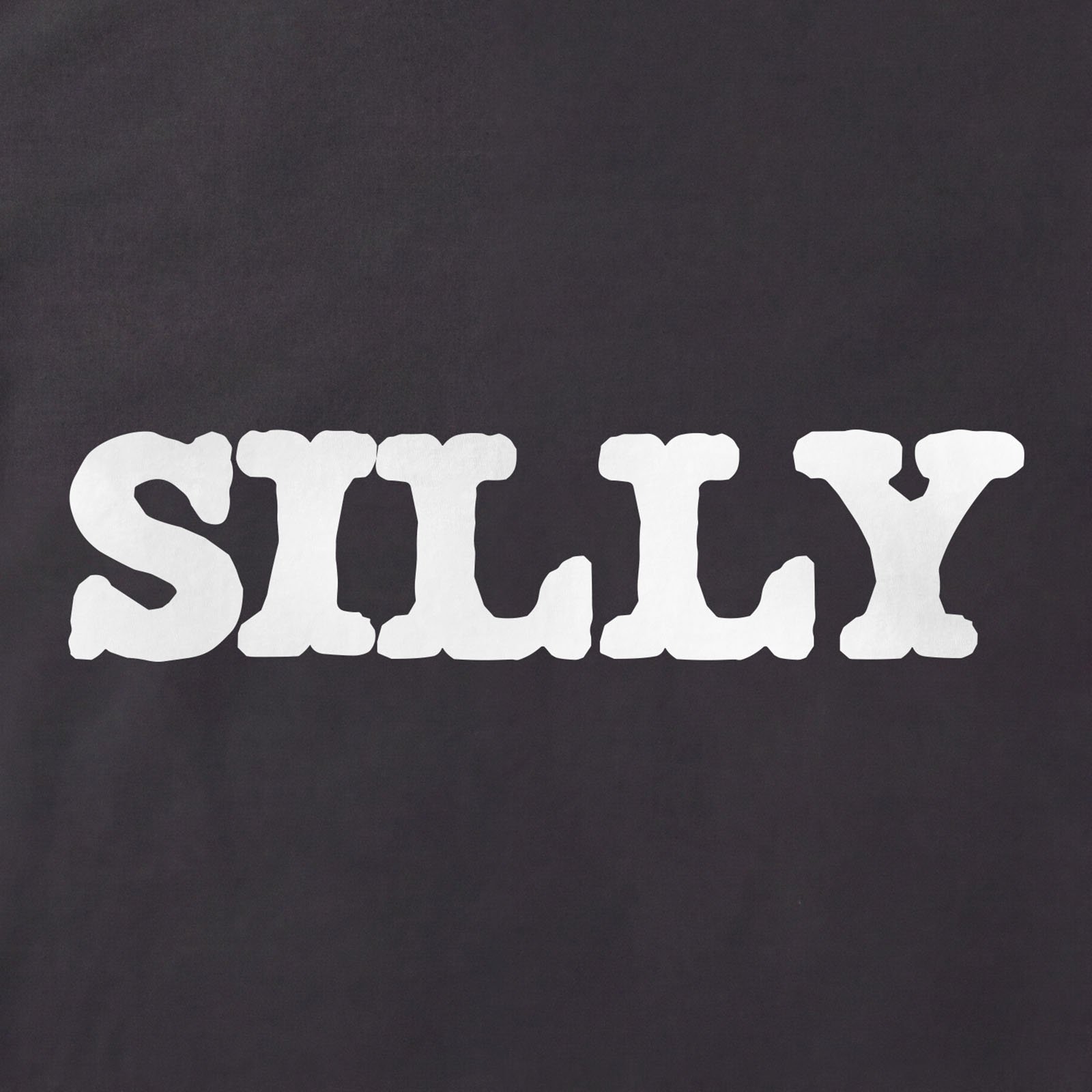 Silly T-Shirt print detail in Black