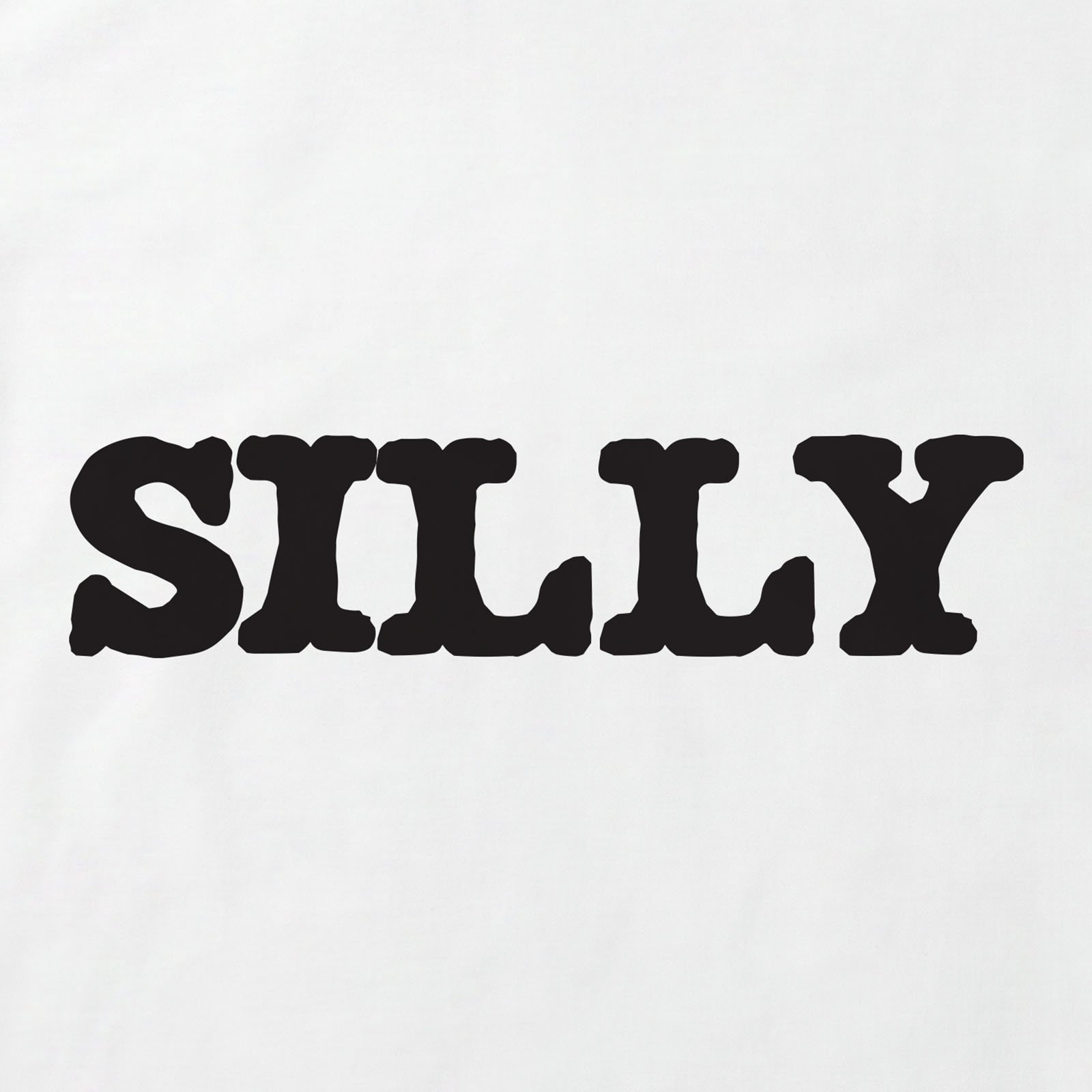 Silly T-Shirt print detail in White