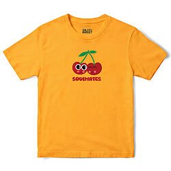 Soulmate Cherries T-Shirt in Gold