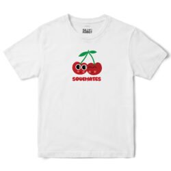 Soulmate Cherries T-Shirt in White