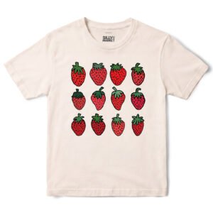 Strawberry Patch T-Shirt in Natural