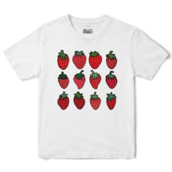 Strawberry Patch T-Shirt in White