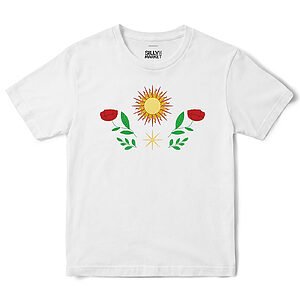 Sun And Plants T-Shirt in White
